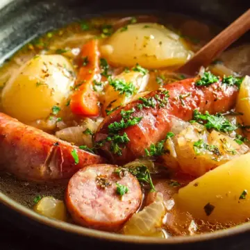 Dublin Coddle (Irish Sausage and Potato Stew)