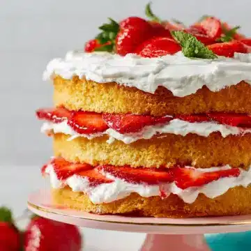 Strawberry Shortcake Cake