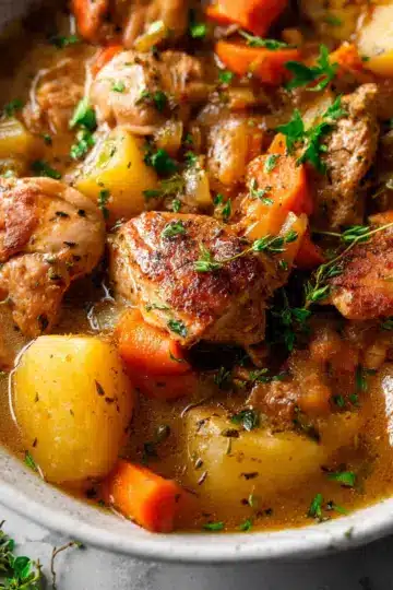 Slow Cooker Chicken Stew