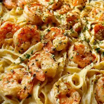 Shrimp Fettuccine Alfredo