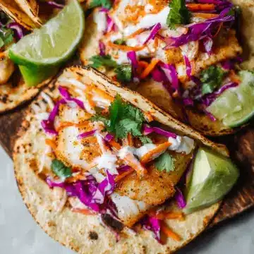 Healthy Cod Fish Tacos