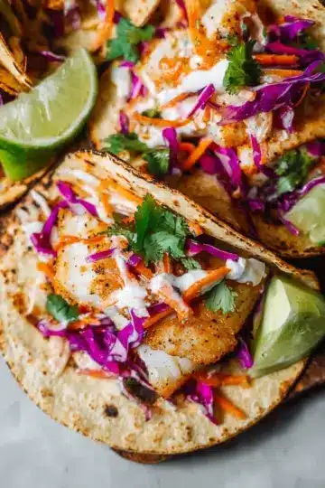 Healthy Cod Fish Tacos