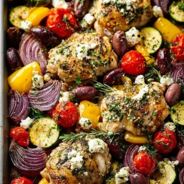 Greek Sheet Pan Chicken