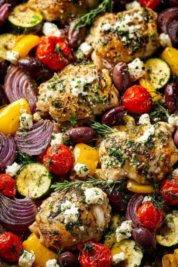 Greek Sheet Pan Chicken