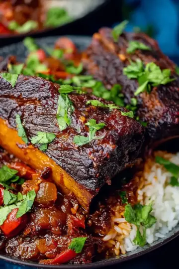 Caramelized Slow Roast Asian Beef Short Rib