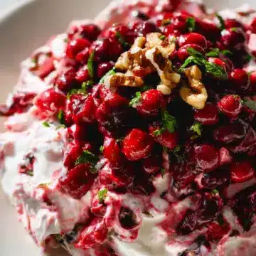 Fresh Cranberry Jalapeno Cream Cheese Dip