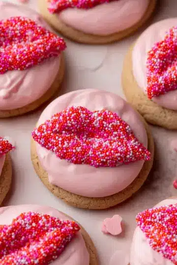 Strawberry Kiss Cookies
