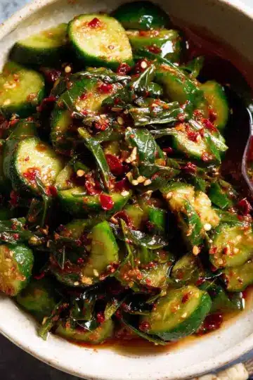 Spicy Asian Cucumber Salad