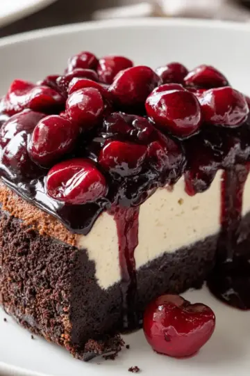 Black Forest Cheesecake