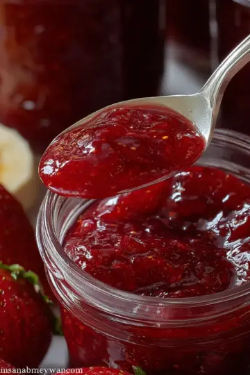 Strawberry Banana Jam – Easy Recipe with Less Sugar