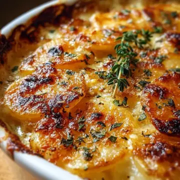Classic Scalloped Potatoes Au Gratin