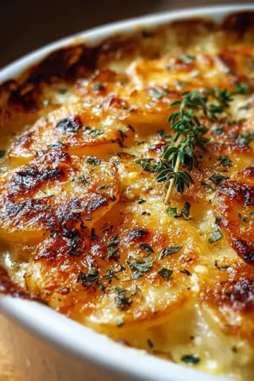 Classic Scalloped Potatoes Au Gratin