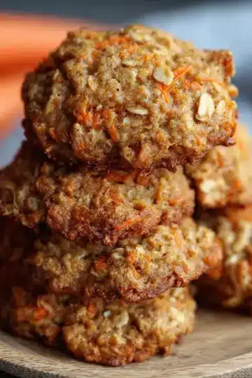 Carrot Cake Oatmeal Cookies
