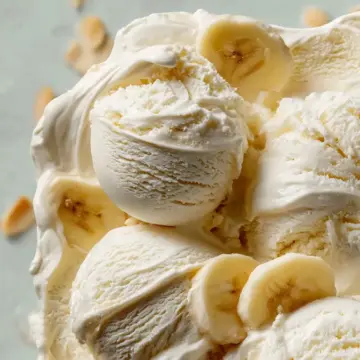 Smooth Banana Pudding Ice Cream