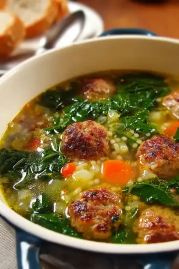 Easy Italian Wedding Soup