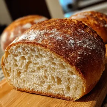 Homemade No-Knead Sandwich Bread