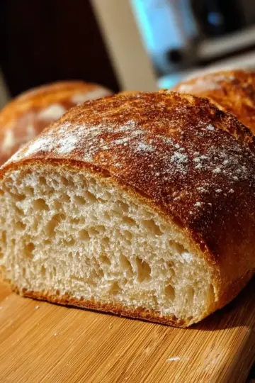 Homemade No-Knead Sandwich Bread