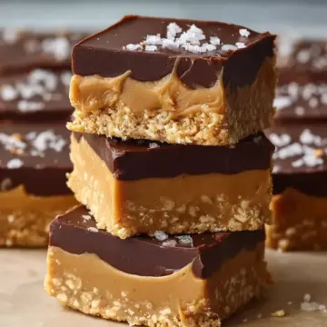 Easy No Bake Peanut Butter Bars