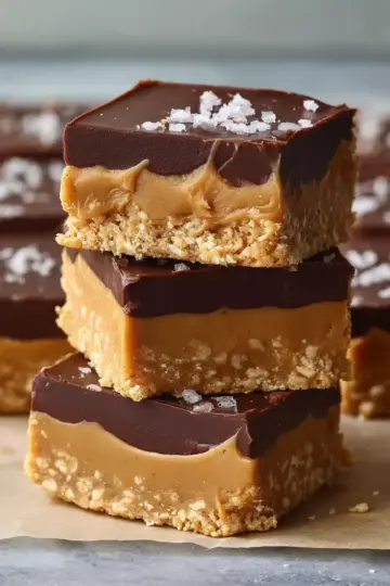 Easy No Bake Peanut Butter Bars