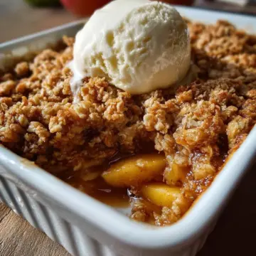 Classic Old Fashioned Apple Crisp