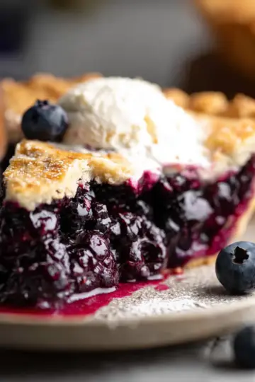 Gluten Free Blueberry Pie