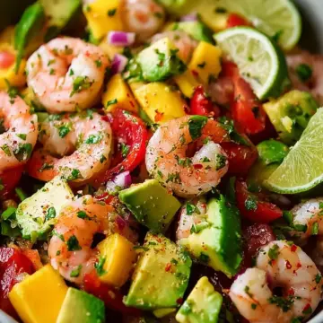 Fresh Shrimp Avocado Salad with Mango & Lime: Bright, Zesty Perfection