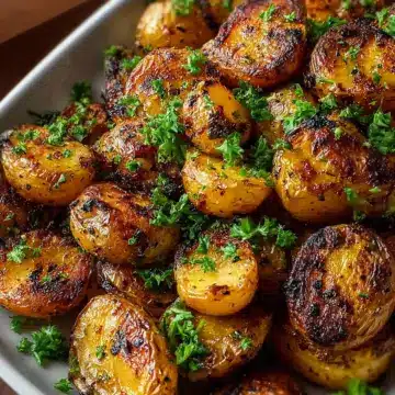 Crispy Grilled Baby Potatoes