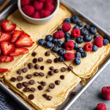 Gluten Free Sheet Pan Pancakes