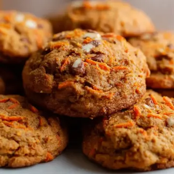 Chewy Carrot Cake Mix Cookies