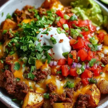 Loaded Fiesta Potato Bowls: Your New Favorite Tex-Mex Feast
