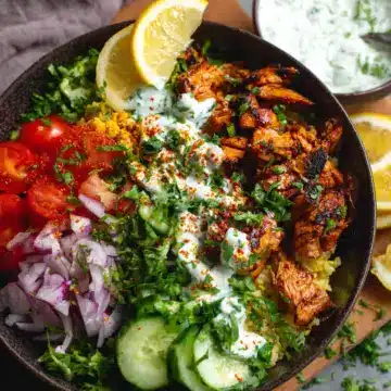Chicken Shawarma Bowls