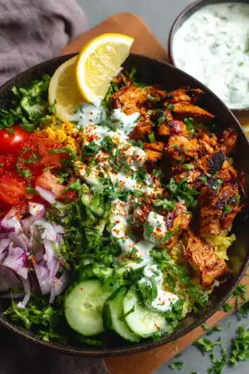 Chicken Shawarma Bowls