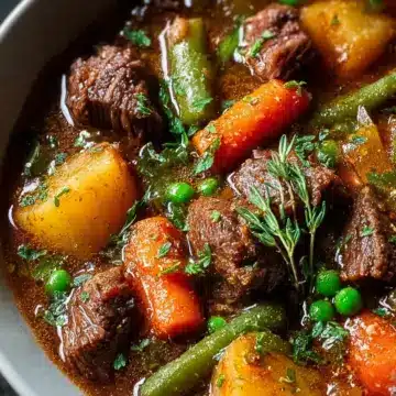 Instant Pot Beef Stew with Vegetables Recipe