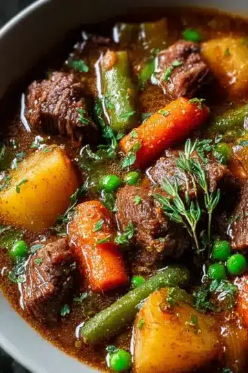 Instant Pot Beef Stew with Vegetables Recipe