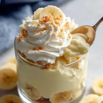 Creamy High Protein Banana Pudding