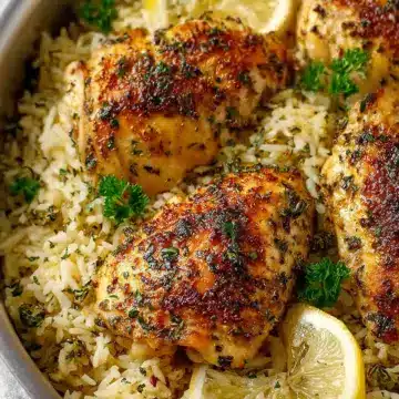 Zesty Lemon Herb Chicken and Rice