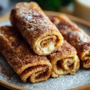 Easy Cinnamon Sugar French Toast Roll-Ups