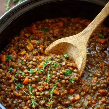 Ultimate Slow Cooker Herb Garlic Lentils for Cozy Nights