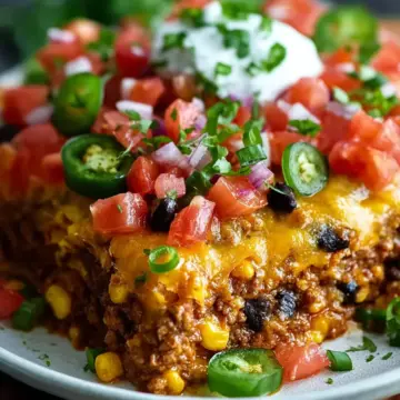 Quick & Easy Taco Casserole