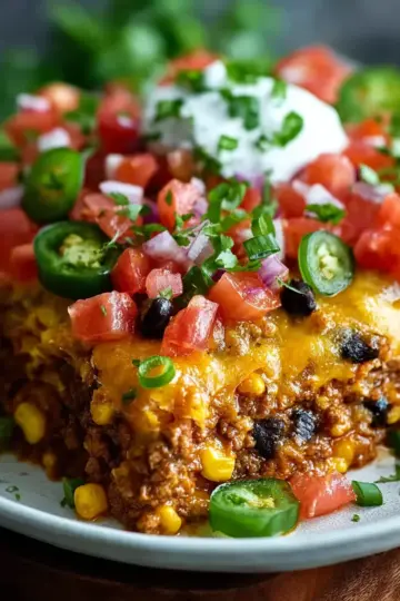 Quick & Easy Taco Casserole