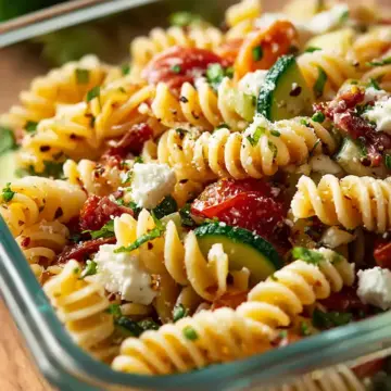 Easy Meal Prep Pasta Salad