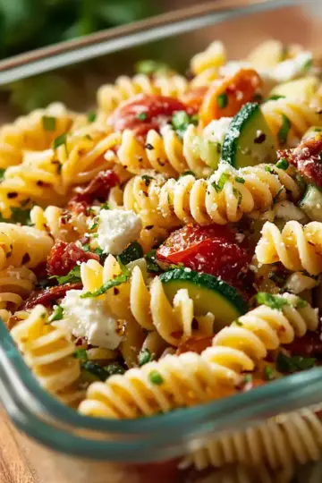 Easy Meal Prep Pasta Salad