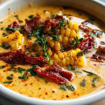 Sun-Dried Tomato Corn Chowder