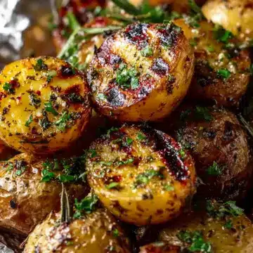 Easy Grilled Garlic Herb Potatoes