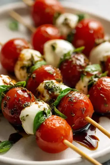 Delicious Mini Caprese Skewers Recipe for Perfect Appetizers