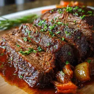 Tender Braised Beef Brisket