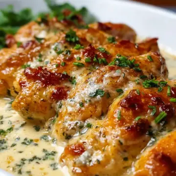 Garlic Cream Chicken Bake