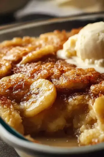 Southern Banana Cobbler That Tastes Like Home Comfort