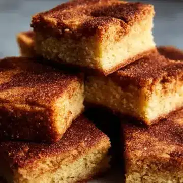 Snickerdoodle Blondies Recipe