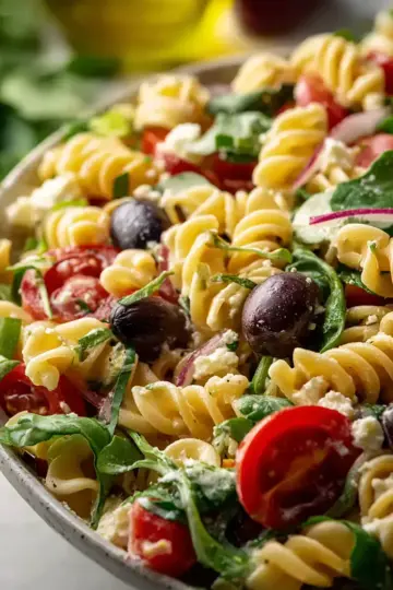 30-Minute Olive Pasta Salad
